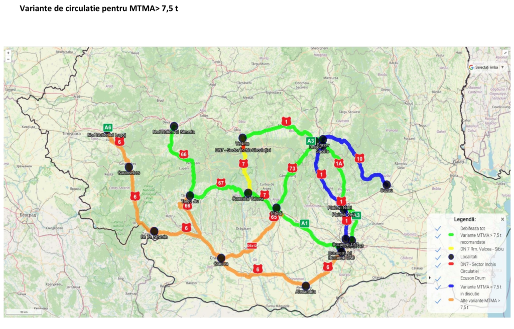 Se închide traficul pe Valea Oltului ce înseamnă asta pentru oameni?