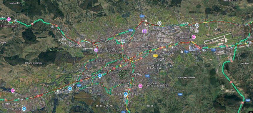 Cum autoritățile au dat greș încă un 1 an la optimizarea traficului din Cluj-Napoca