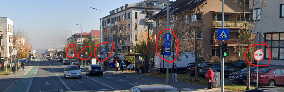 Siguranța circulației pe strada Bună Ziua din Cluj-Napoca